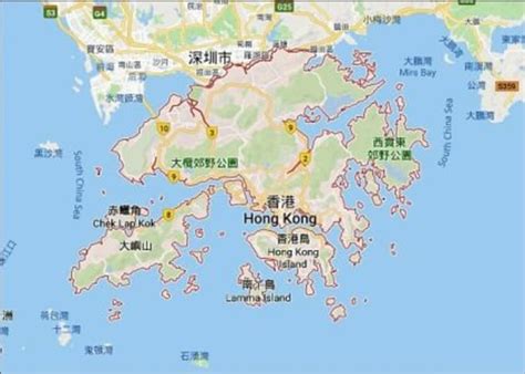 香港屬水地區